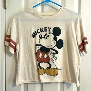 Mickey Mouse Cropped Tee
